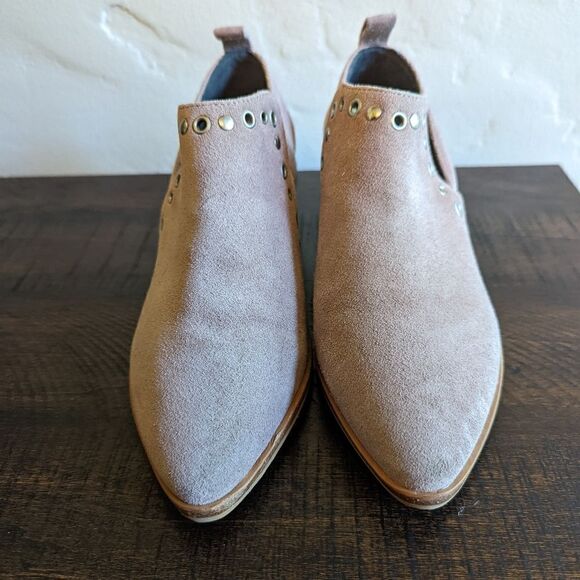 Rebecca Minkoff Pink Suede Annette Ankle Booties - Picture 5 of 11